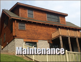  Stoneville, North Carolina Log Home Maintenance
